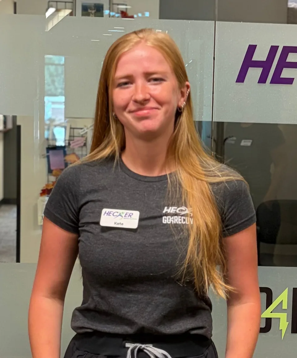 Kate G. of Hecker Sports Medicine